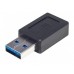 Adaptador Usb-C hembra a USB 3.1 macho tipo A, 2da GEN